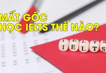 Hướng dẫn học IELTS cho người mất gốc