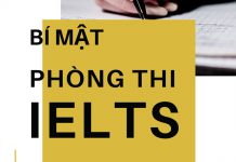 TRONG PHÒNG THI IELTS – BẠN CÓ BIẾT???