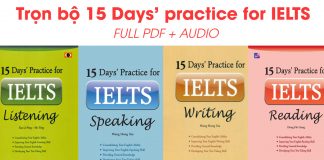 15 days Practice for IELTS