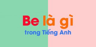 Be trong tiếng Anh