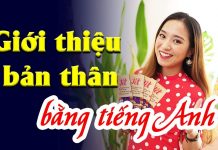 Giới thiệu bản thân mình tiếng Anh