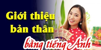 Giới thiệu bản thân mình tiếng Anh
