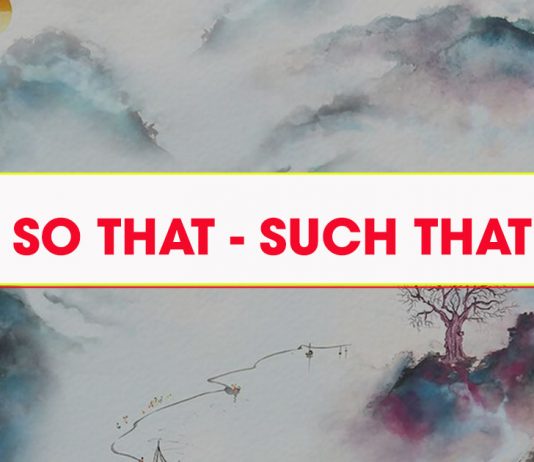 Cấu trúc So that và cấu trúc Such that